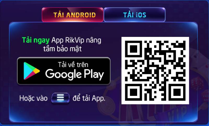 Hướng Dẫn Tải App RikVip - Trải Nghiệm Đỉnh Cao 1 Hướng dẫn thao tác tải app Rikvip cho Android